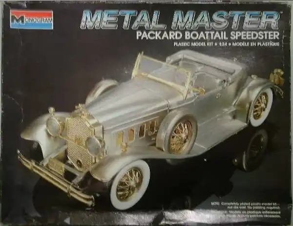 1930 Packard Boattail Speedster Metal Master 1:24 Scale