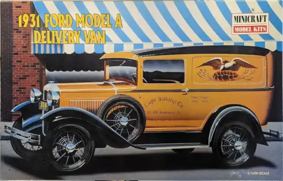 1931 Ford Model A Delivery 1:16 Scale (MiniCraft)