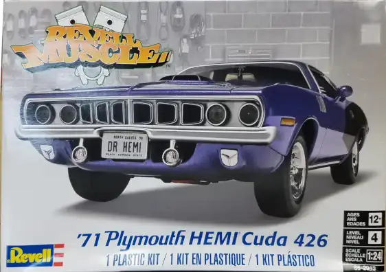 1971 Plymouth HEMI Cuda 426 Revell