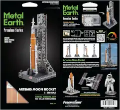Artemis Moon Rocket (Metal Earth)