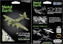 B-17 Flying Fortress (Metal Earth)