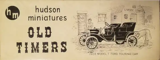 1909 Model 'T' Ford Touring Car - Old Timers (Hudson Miniatures)
