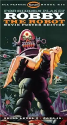 Forbidden Planet Robby the Robot Movie Poster Edition Box Art